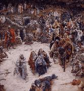 James Tissot What Our Saviour Saw from the Cross oil painting